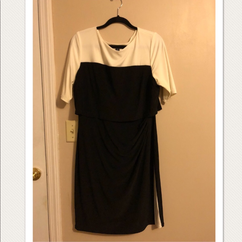 Beautiful Black and White dress by American Living